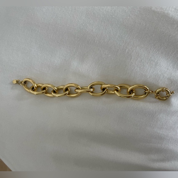 [Gorjana] Gold Chunky Oval Chain Link Bracelet - Picture 3 of 4